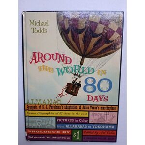 1956 Around the World in 80 Days Adventure Epic Movie Souvenir‎ Program Book
